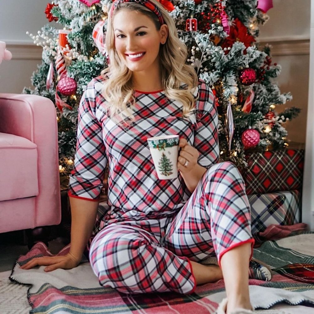 Duffield Lane Rye Set in Red & White Plaid